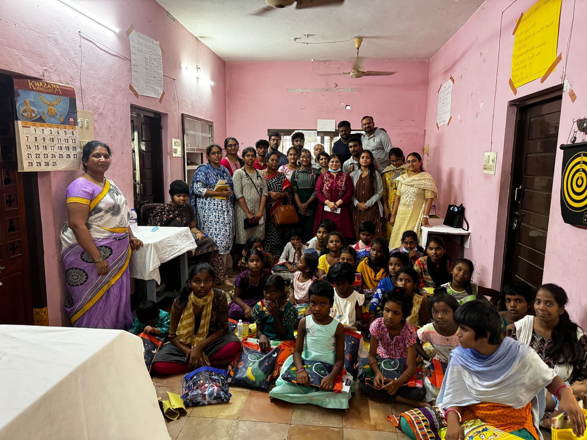 Bright Beginnings Health Day at Mathrusya Child Home, Tirupati